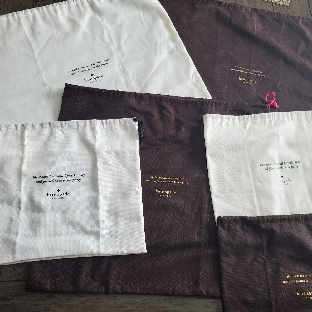 Kate Spade dust storage bags